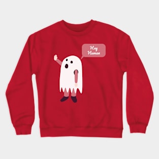 fake ghost Crewneck Sweatshirt